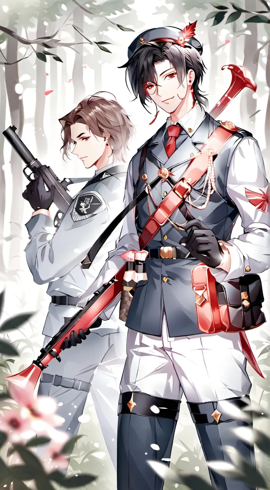 ai character: Военные background