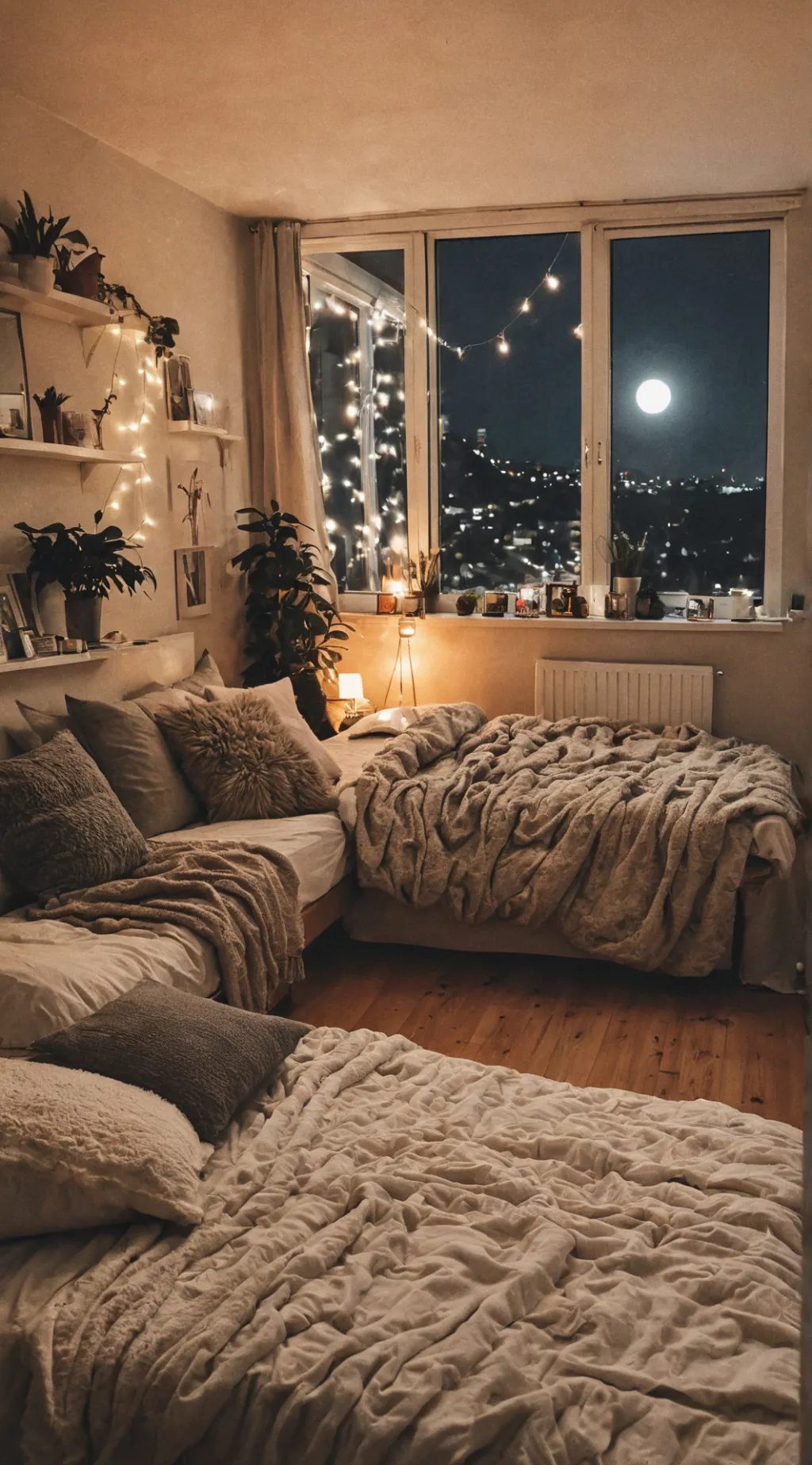 ai character: sleepover background