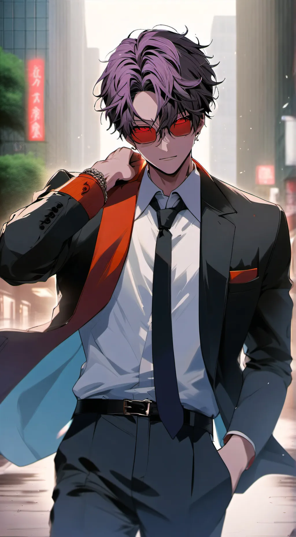 ai character: Xavier  background