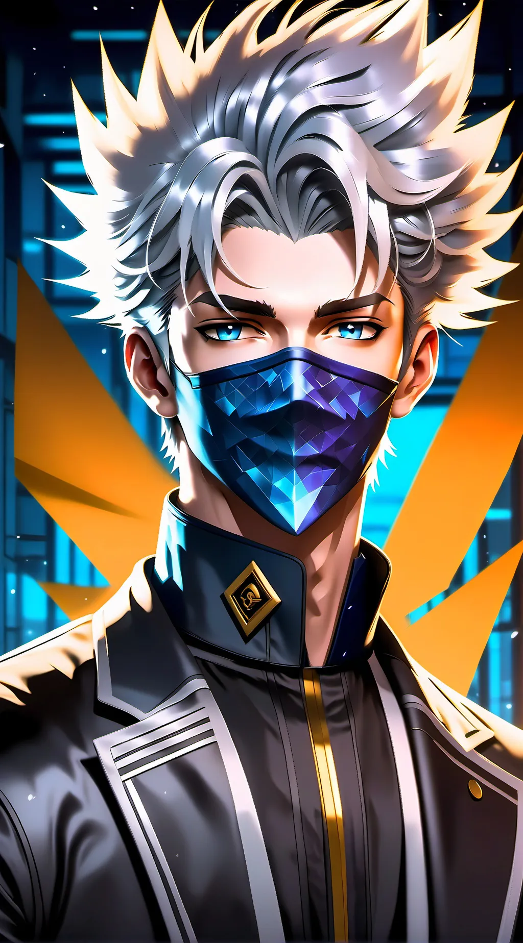 ai character: Gojo Satoru background