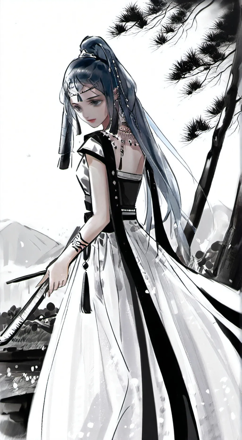 ai character: 🤍|°~Loan~°|🤍 background