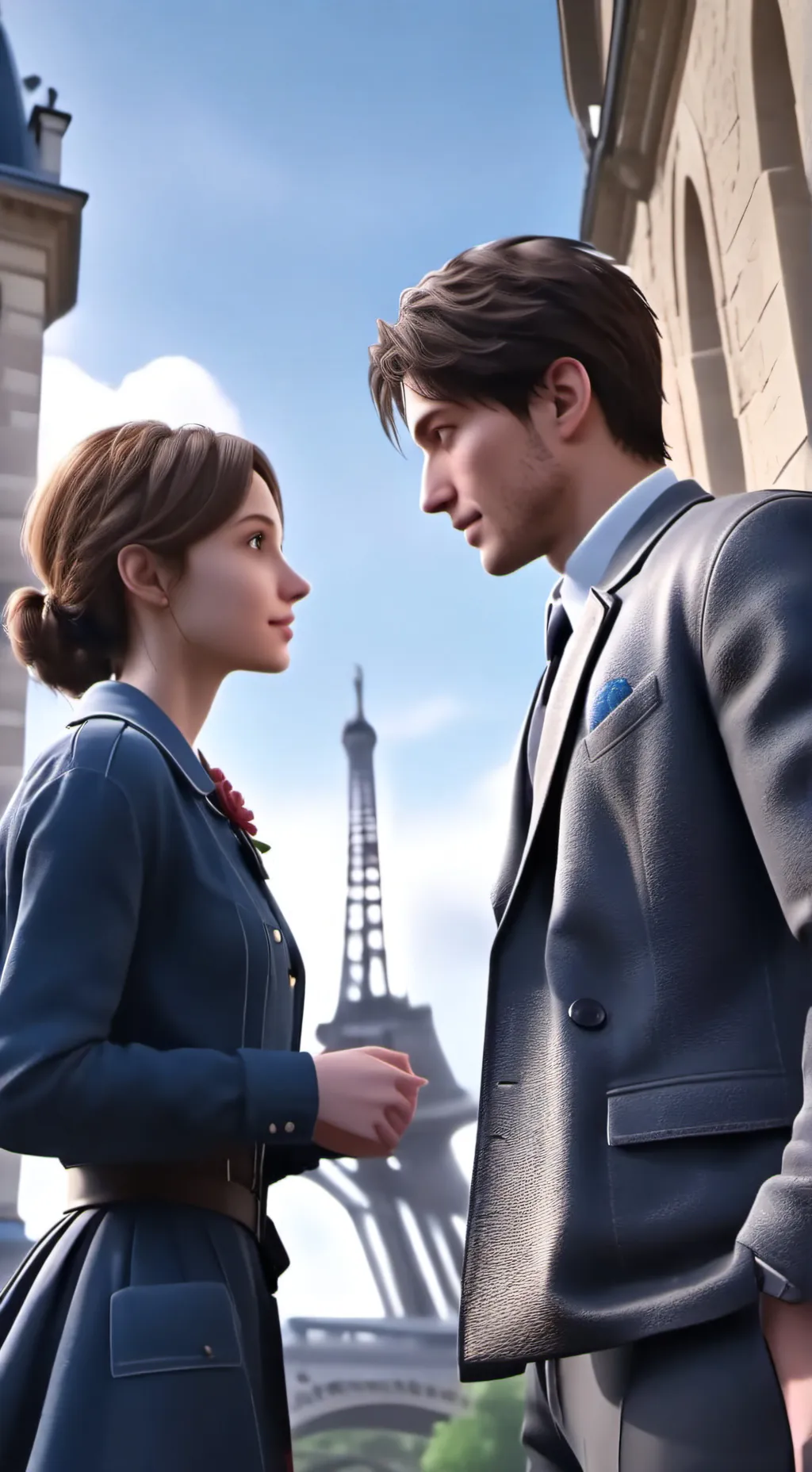 ai character: Richard Montreail background