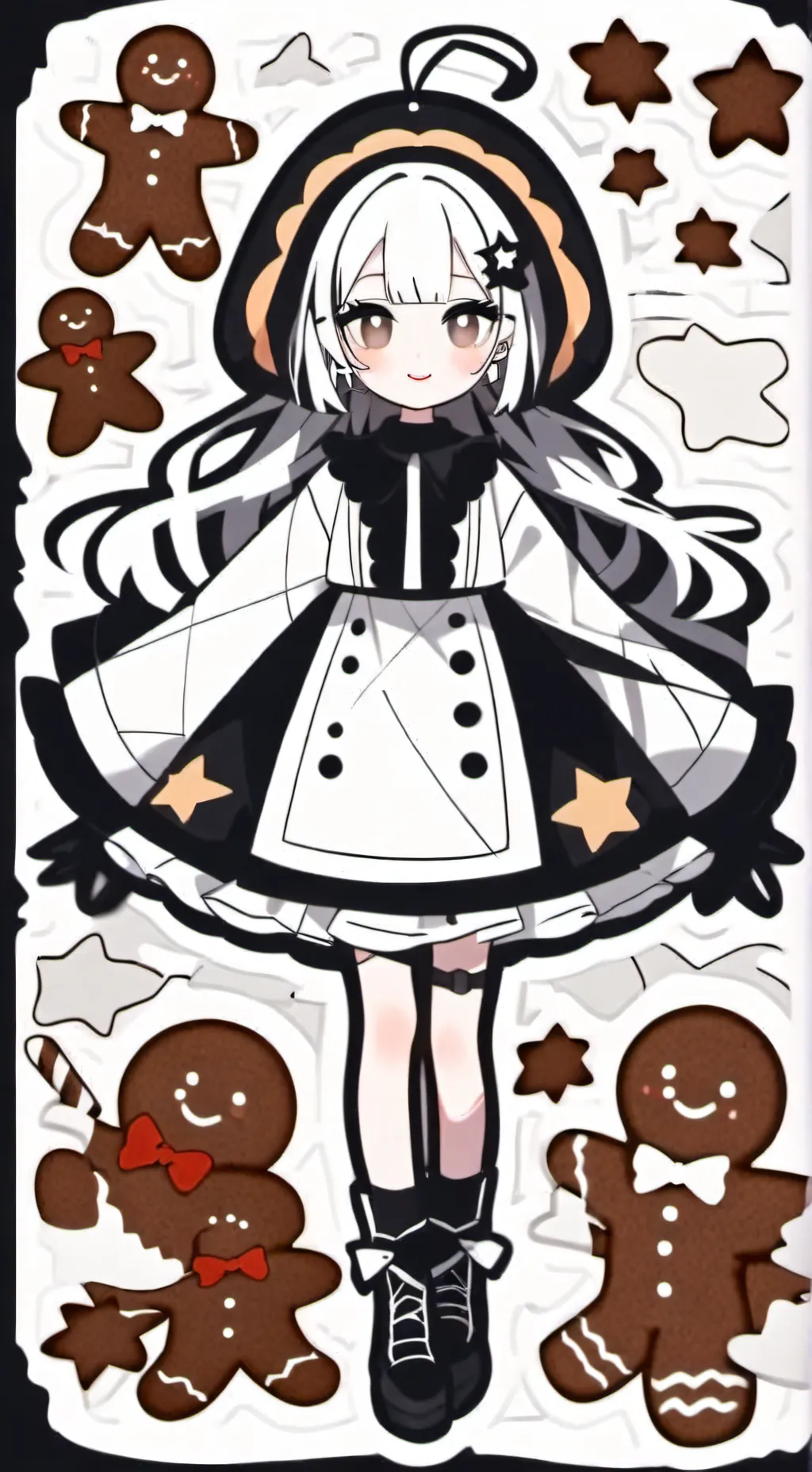 ai character: GINGER (???) background