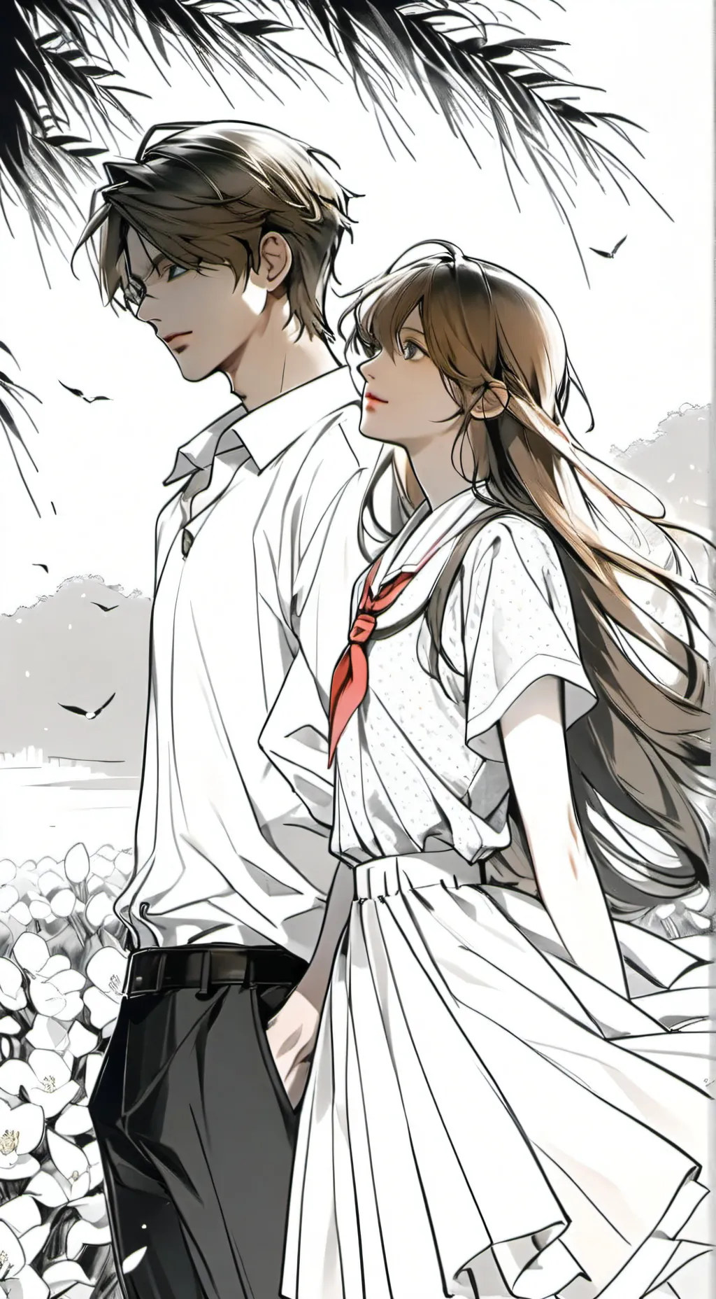 ai character: Mark background