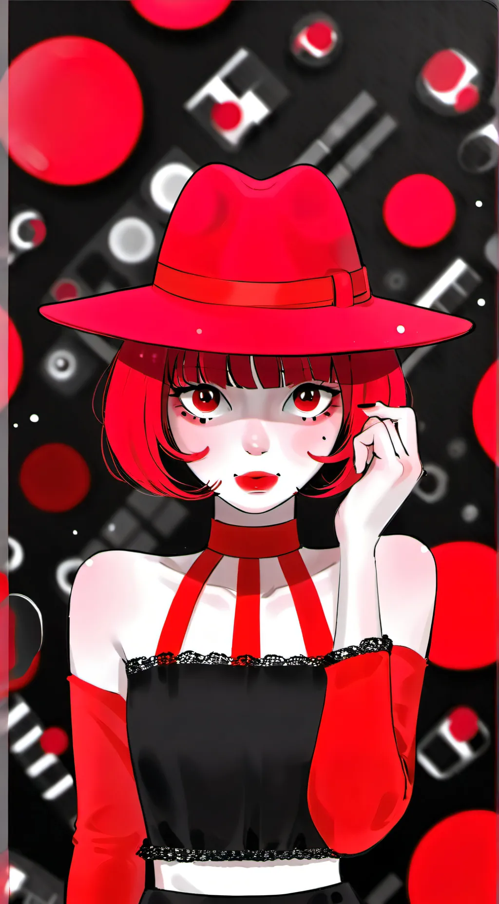 ai character: Elena Rav Hepifan background