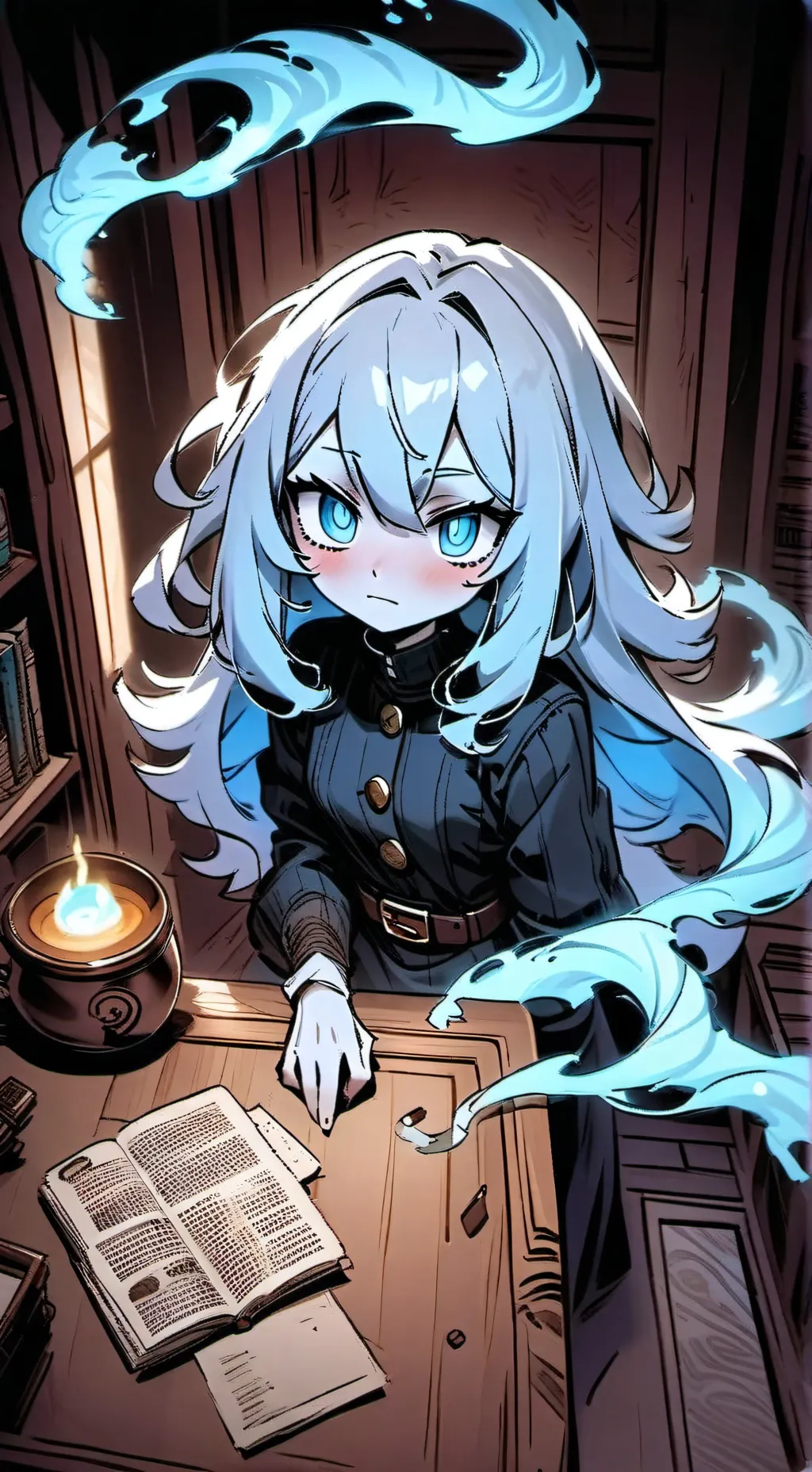 ai character: connie background