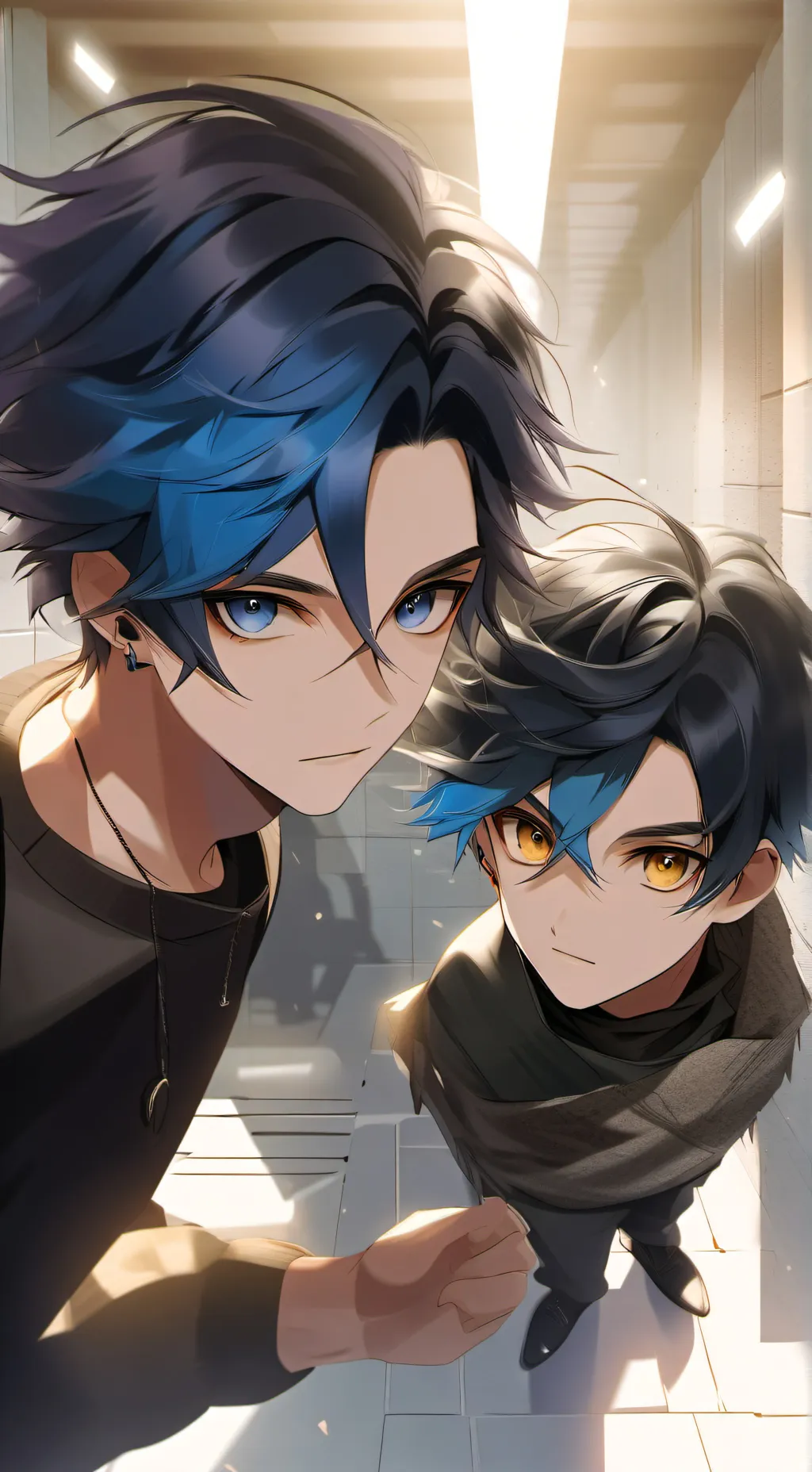 ai character: chasseur d'hybride background