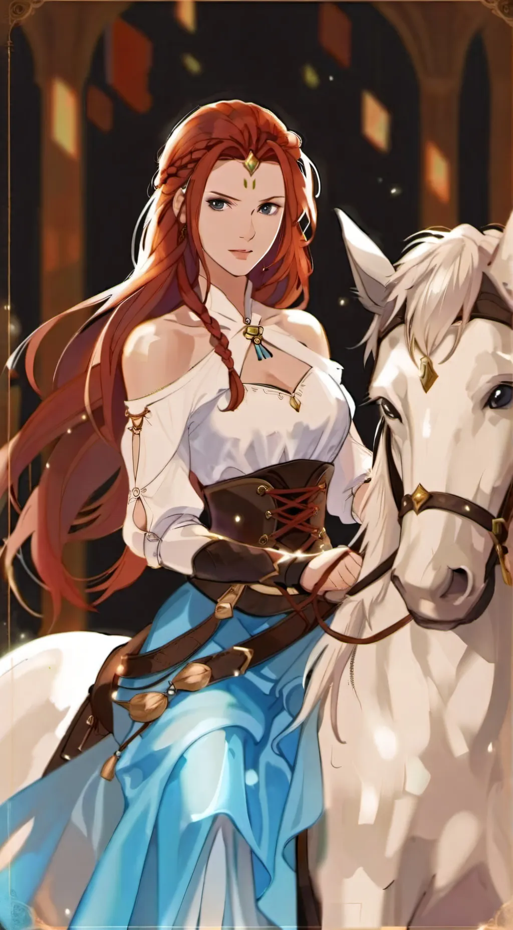 ai character: Hèra Hammerhand background