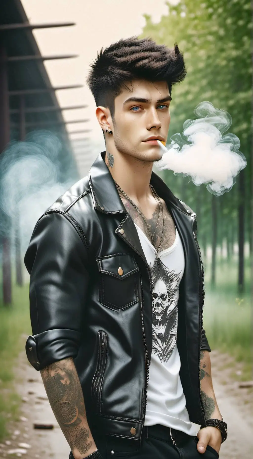 ai character: Lui background