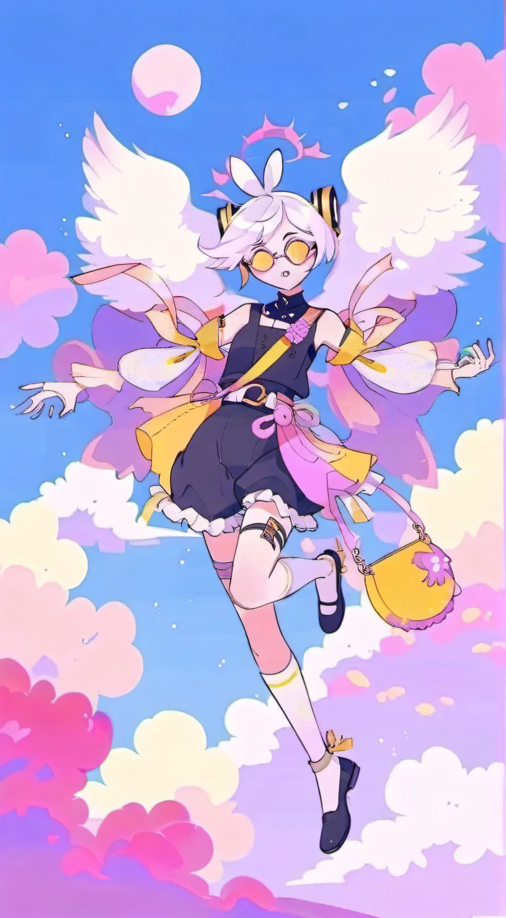 ai character: Angeldust background