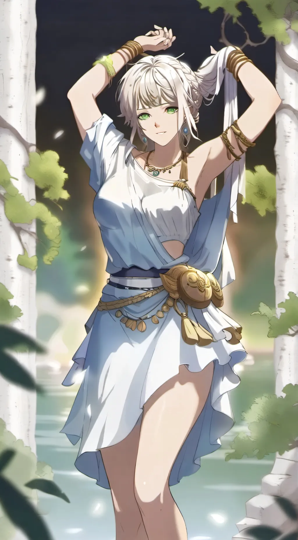 ai character: Afrodita background