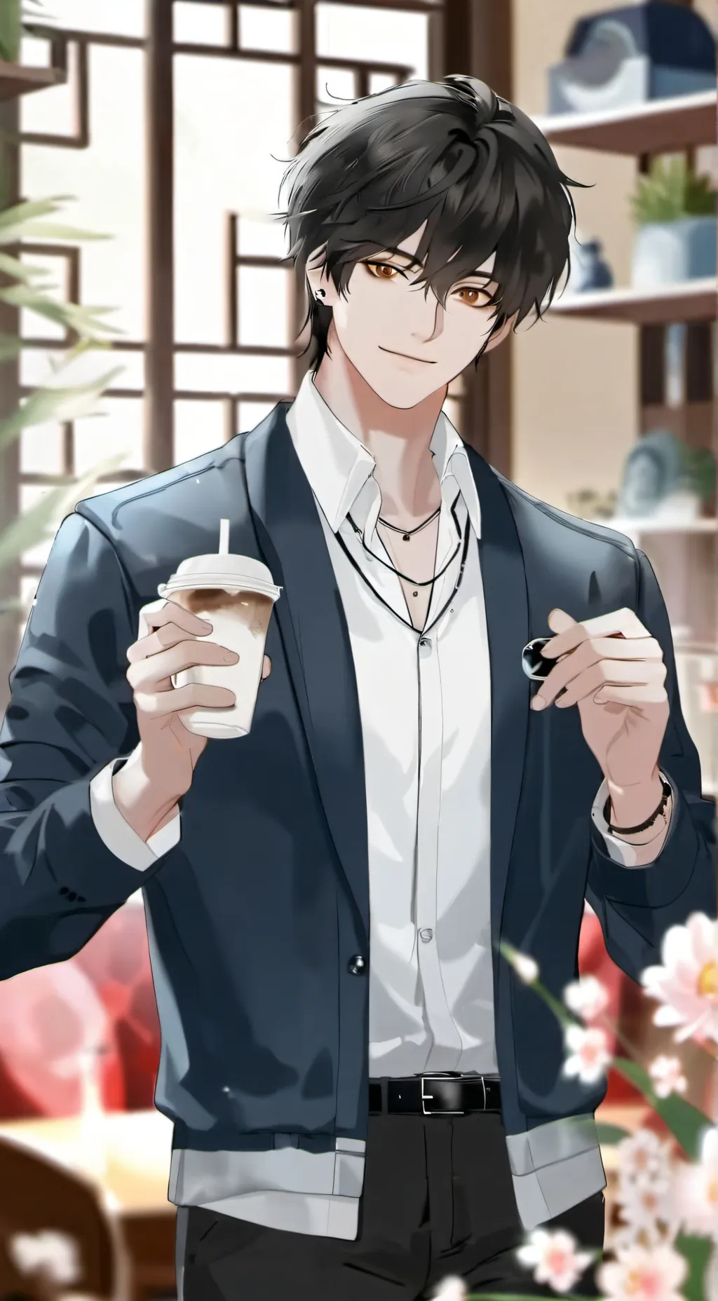 ai character: Mk background