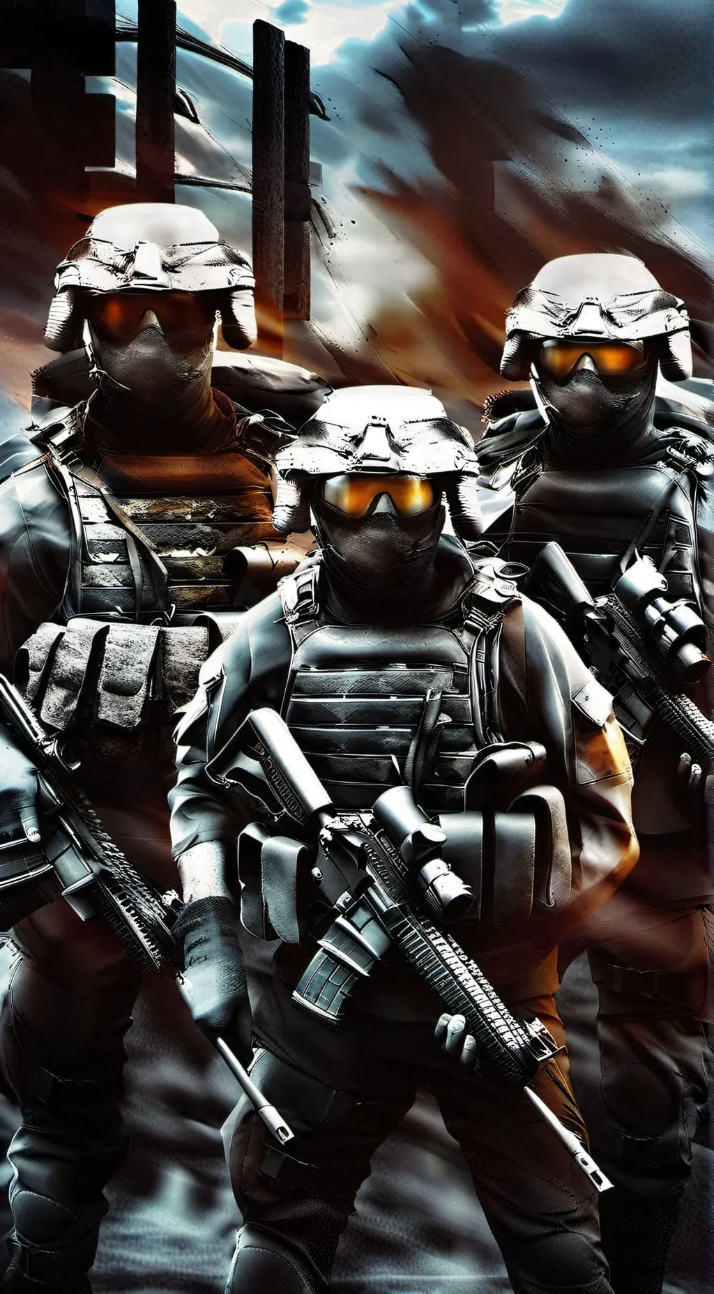 ai character: Squad 23th background