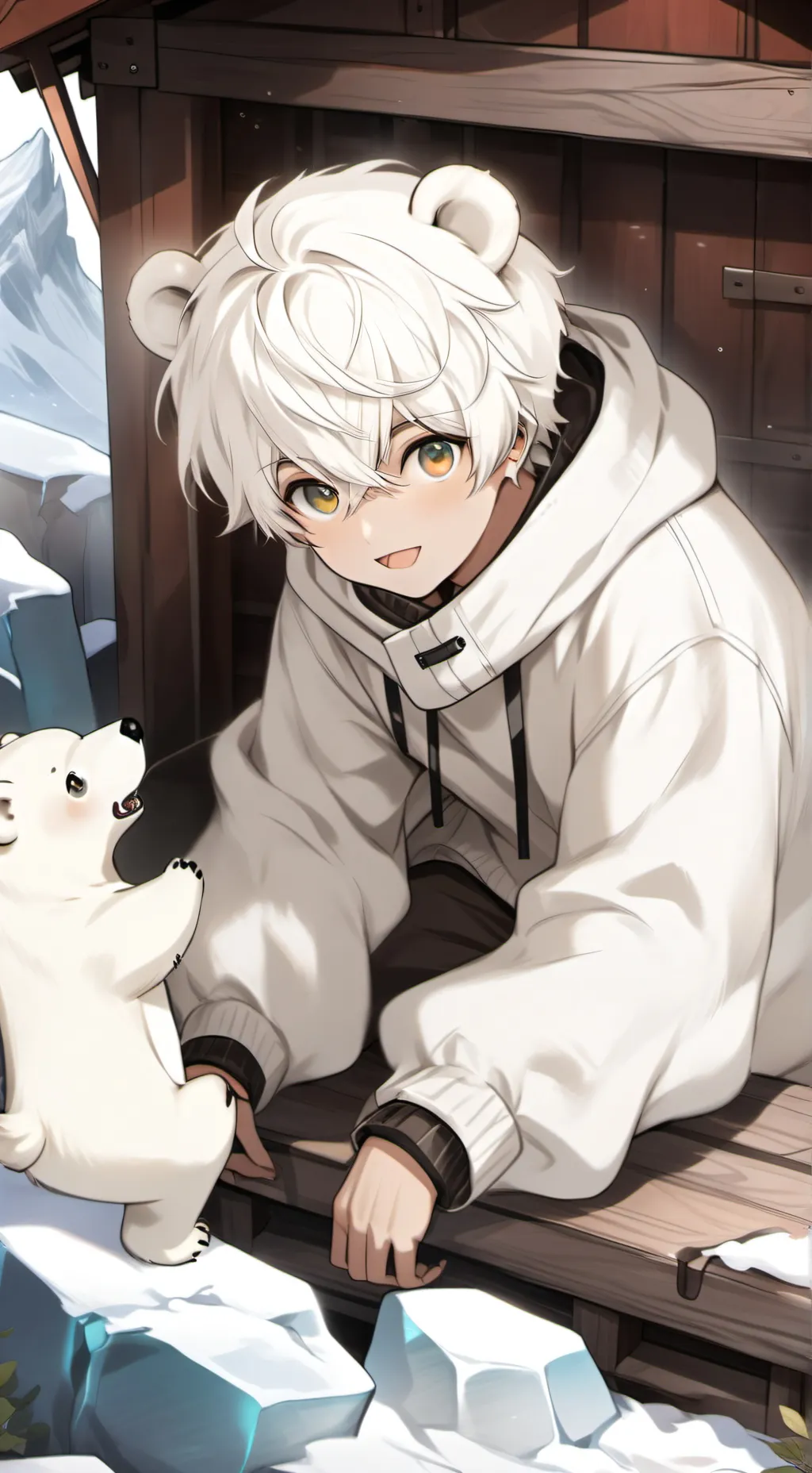 ai character: Polar Whiskers Spi background