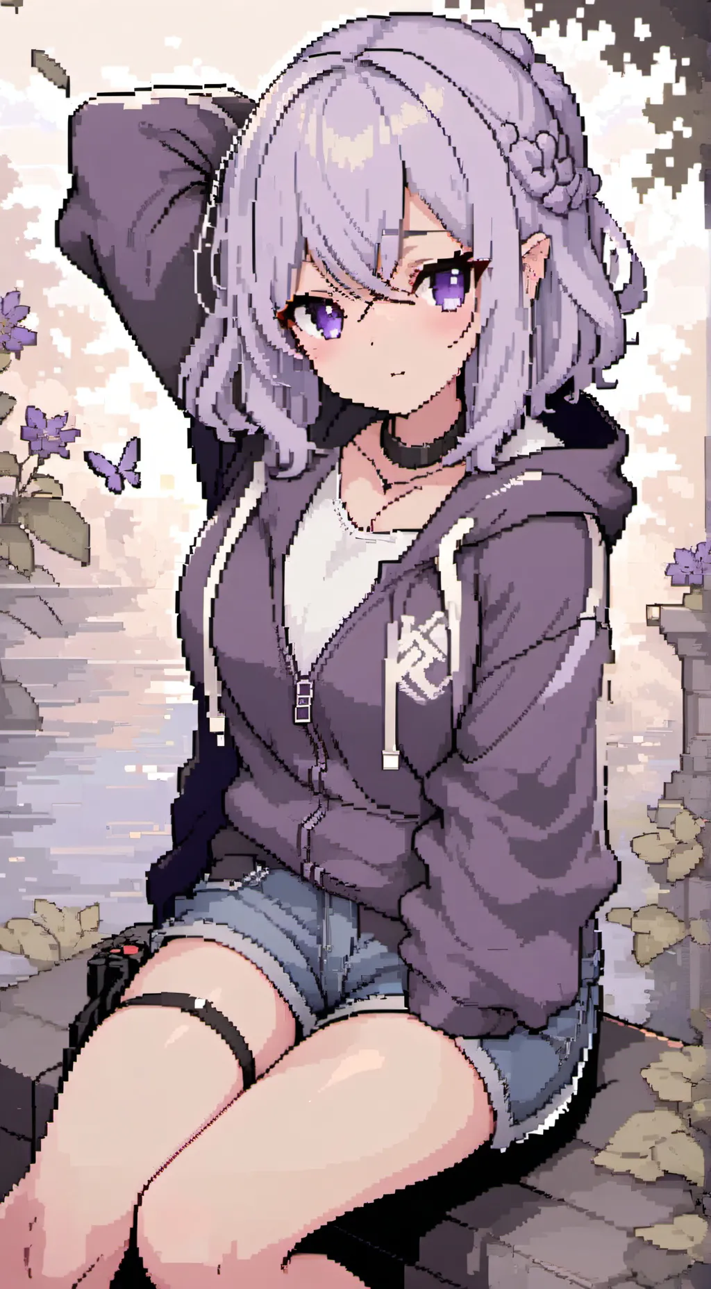 ai character: Luna background