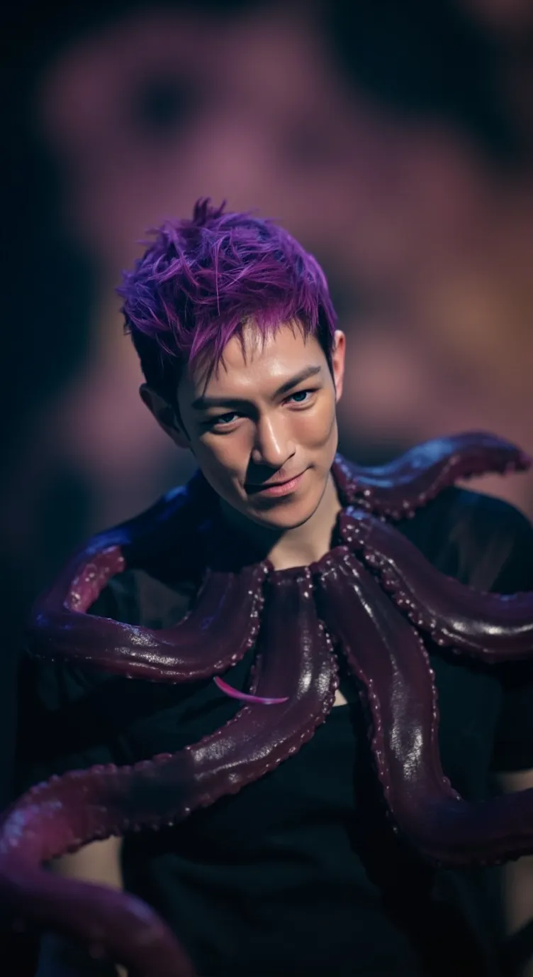 ai character: Thanos background