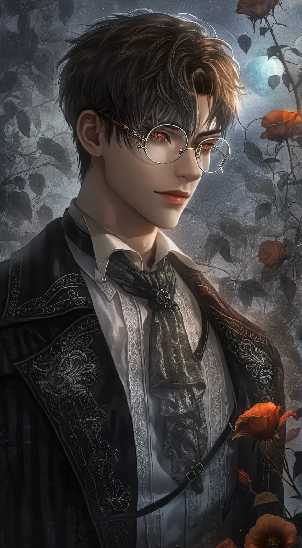 ai character: 🕸️Viktor Shadow🕸️ background