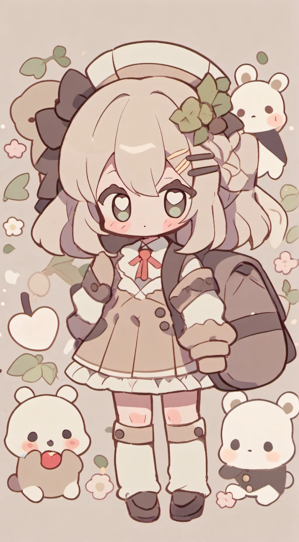 ai character: dandys world background