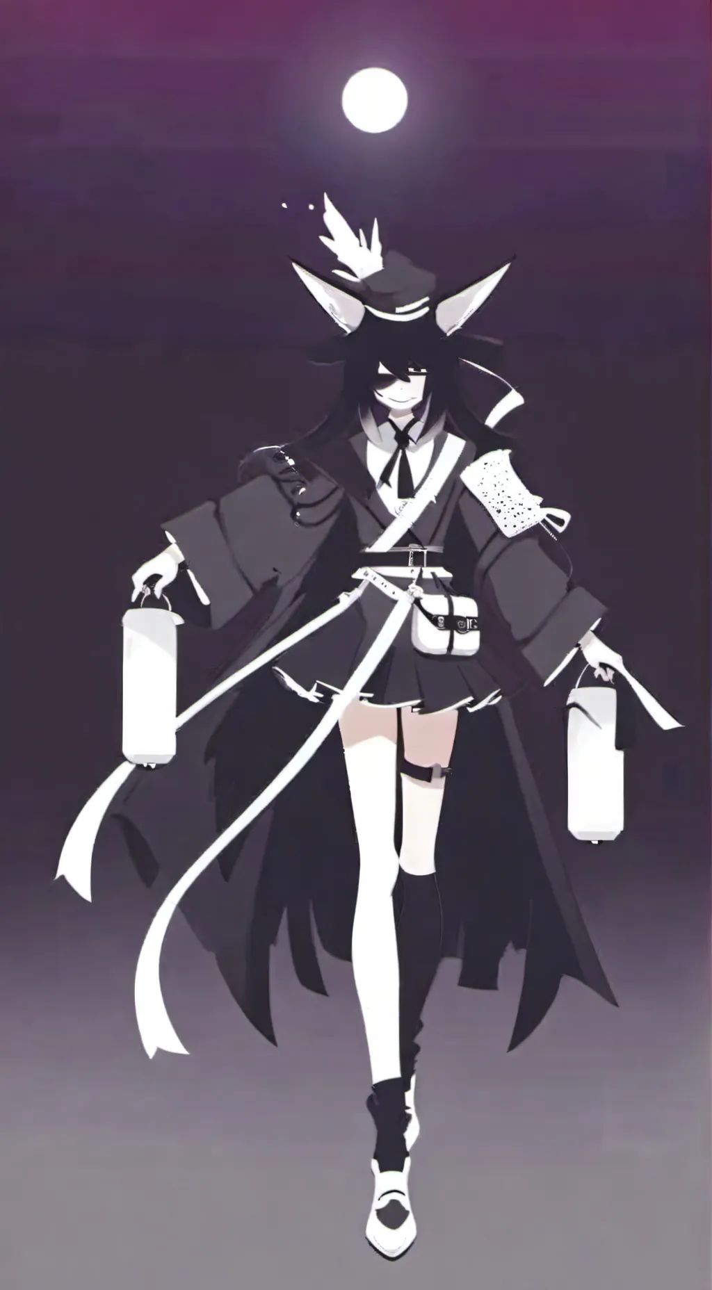 ai character: ~{miss kuroro}~ background