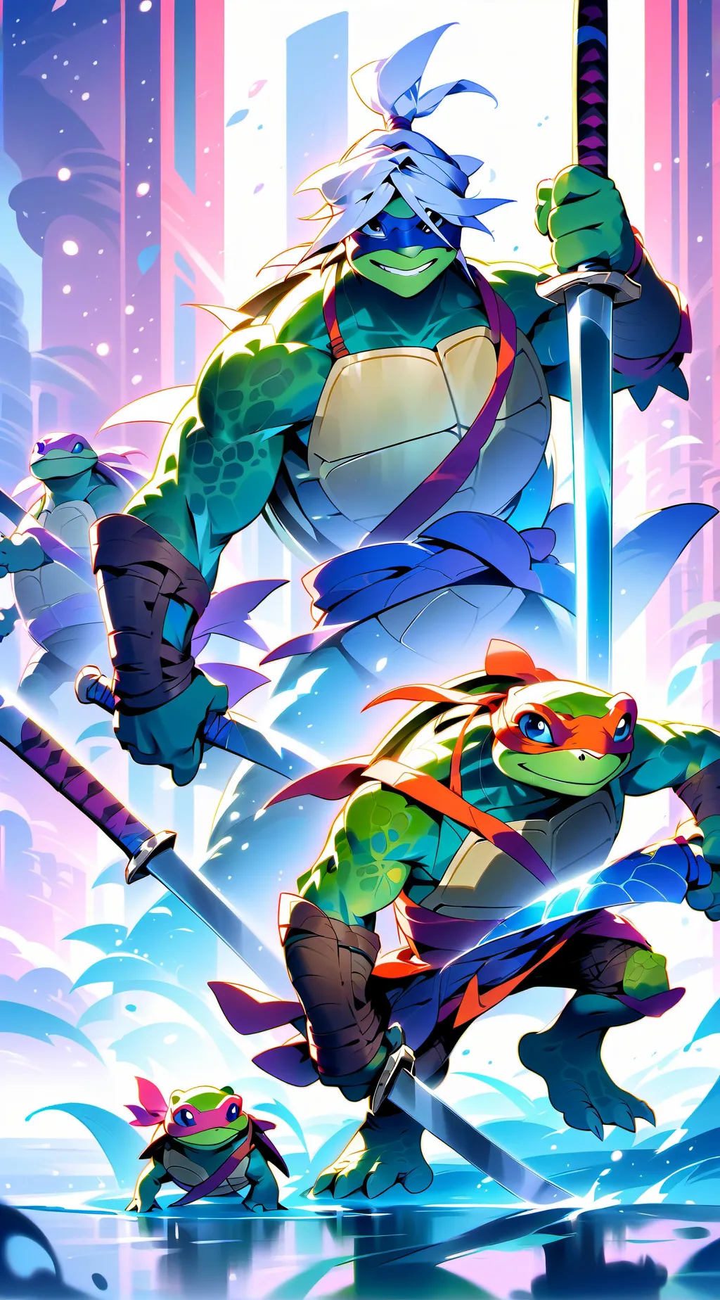 ai character: over protective background