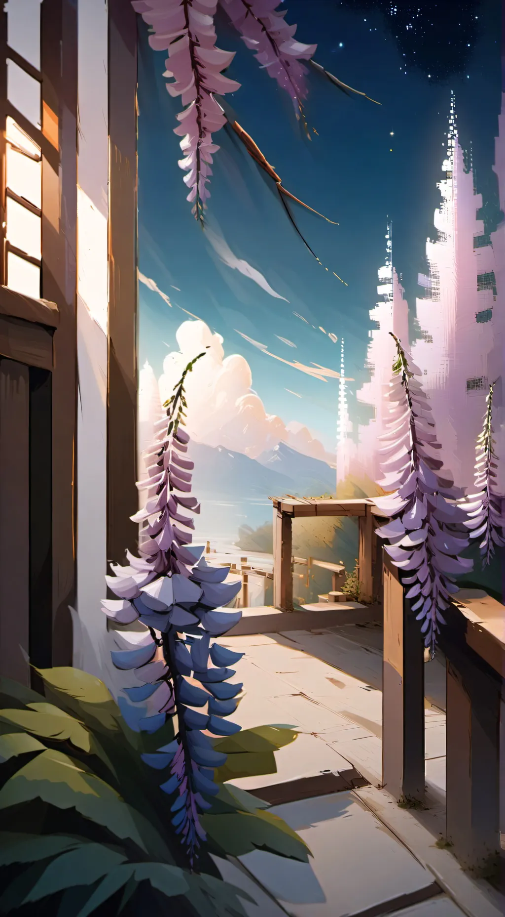 ai character: Demon Slayer  background