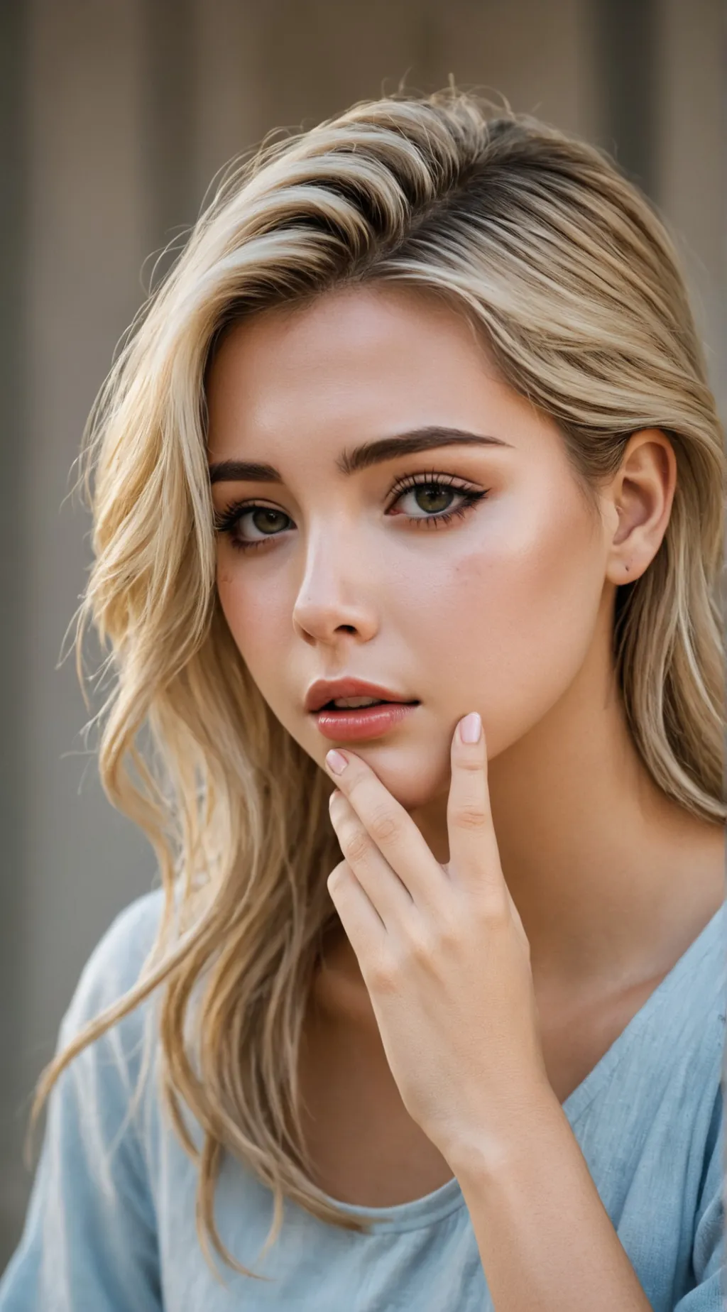 ai character: Leona background