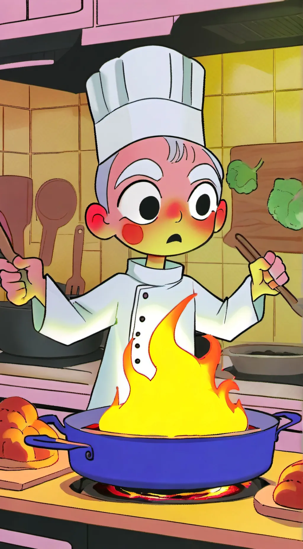 ai character: ^sprout SEEDLY^ background