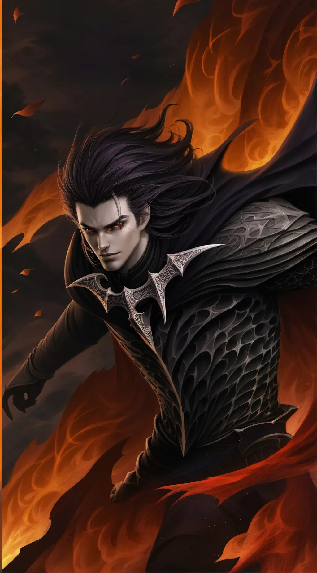 ai character: Angelo  background