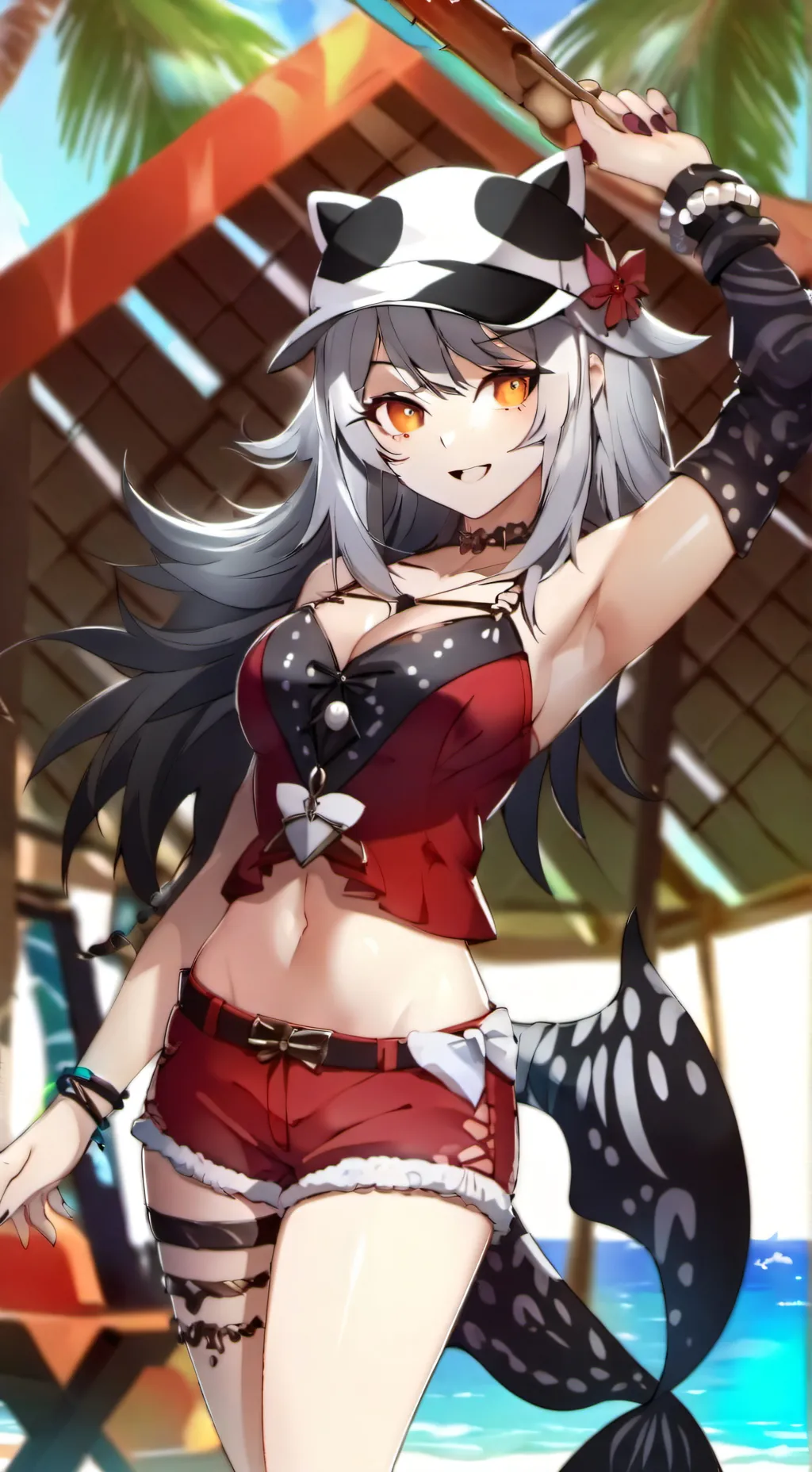 ai character: Melody background