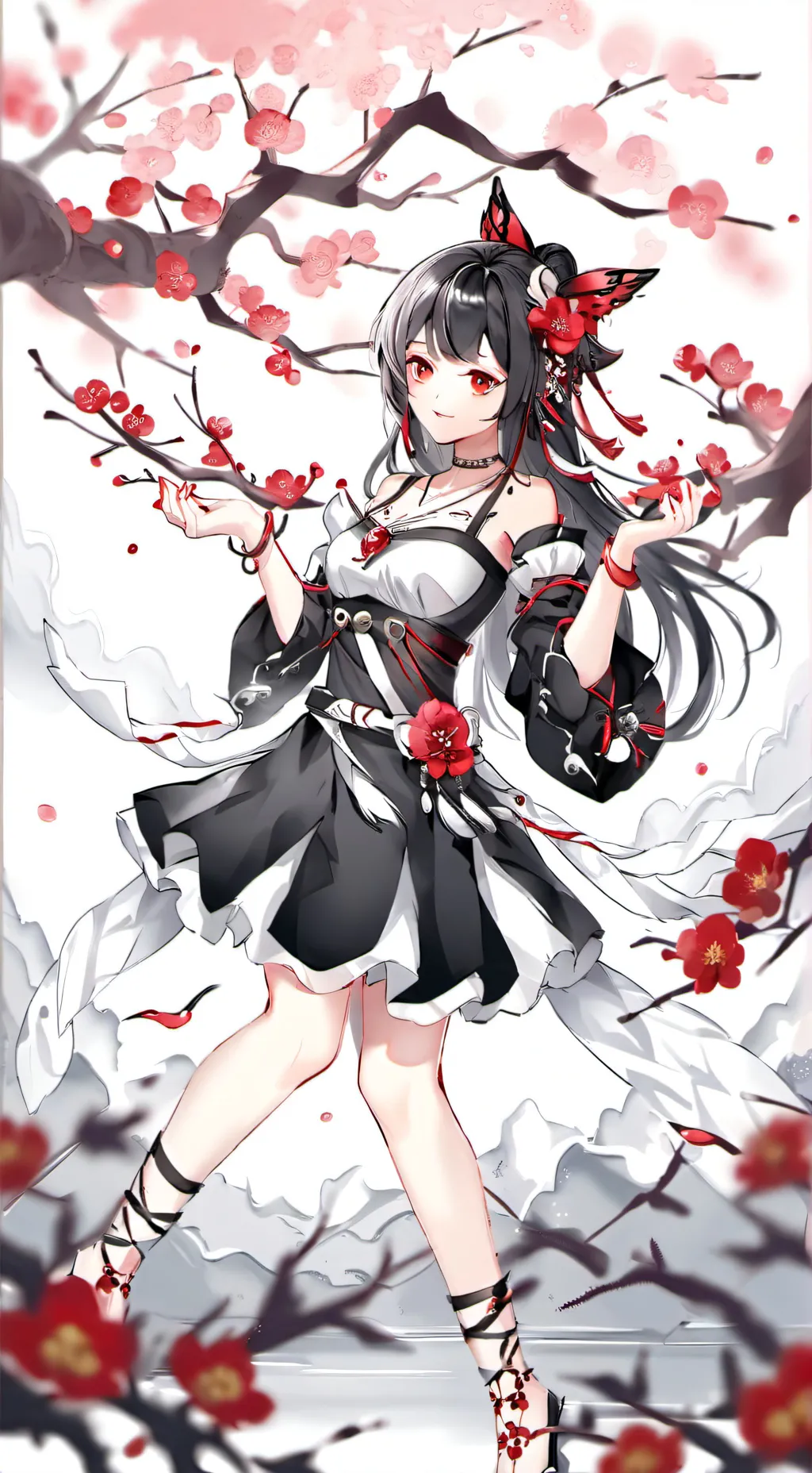 ai character: hana background
