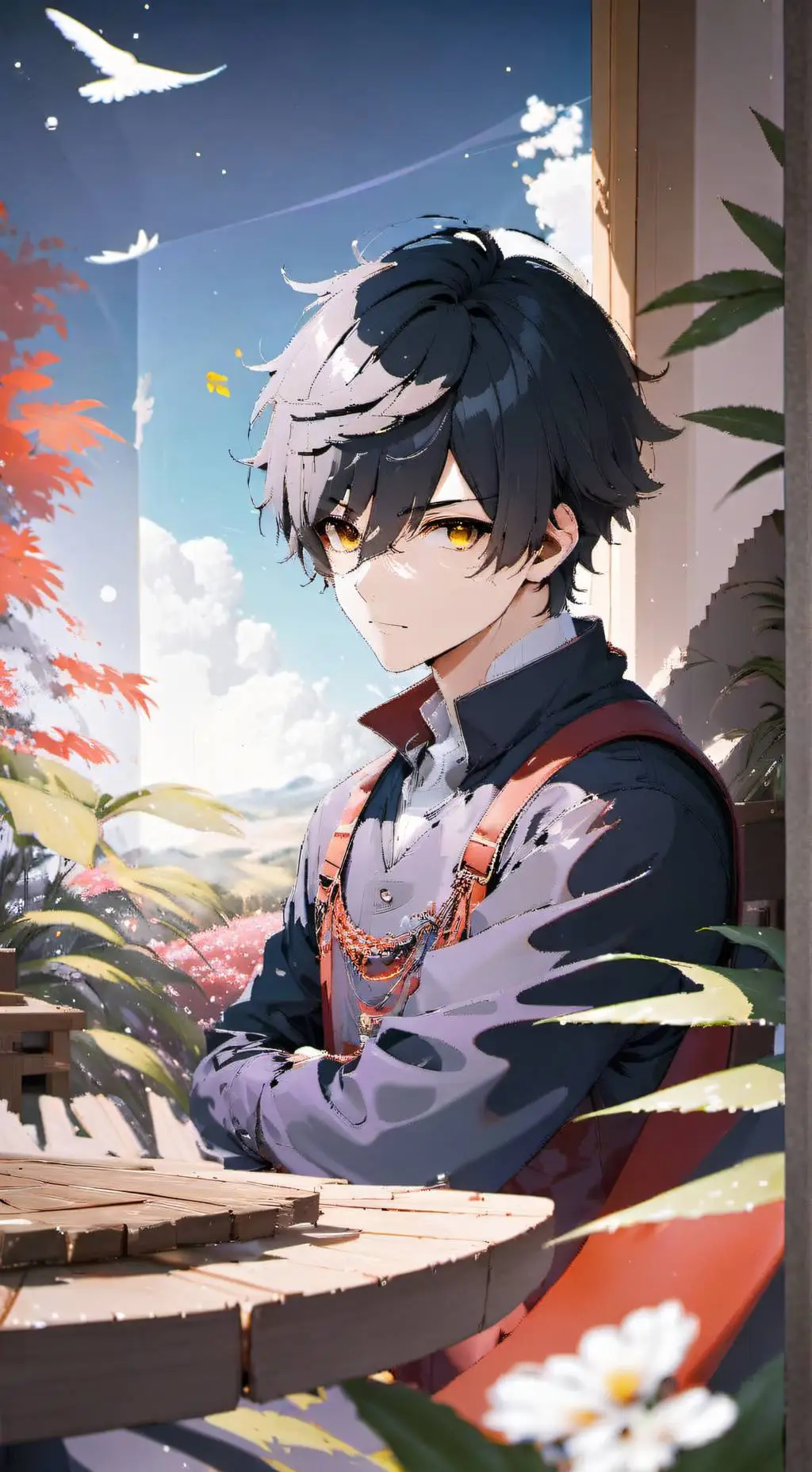 ai character: Marcus  background