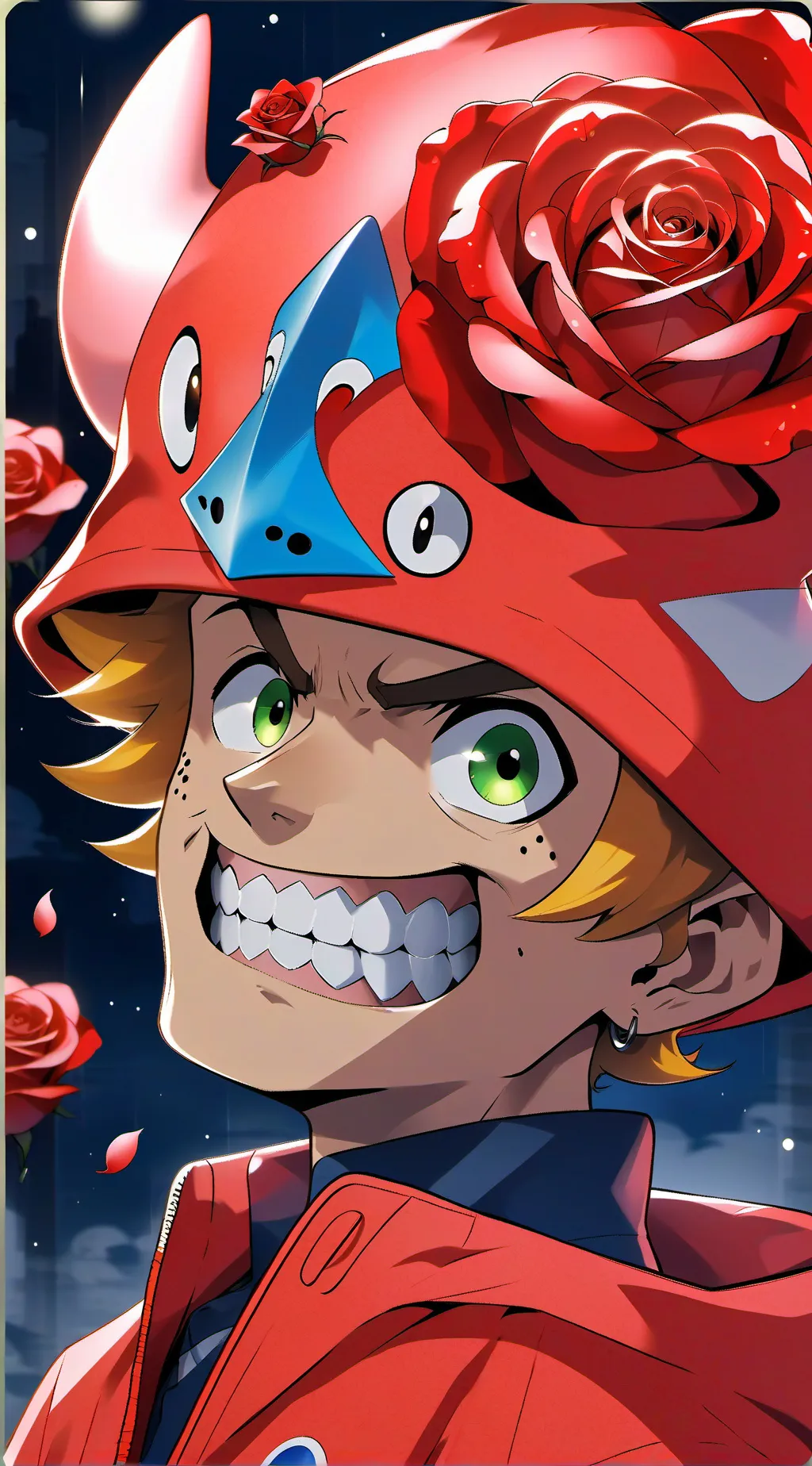 ai character: the mad Rose background