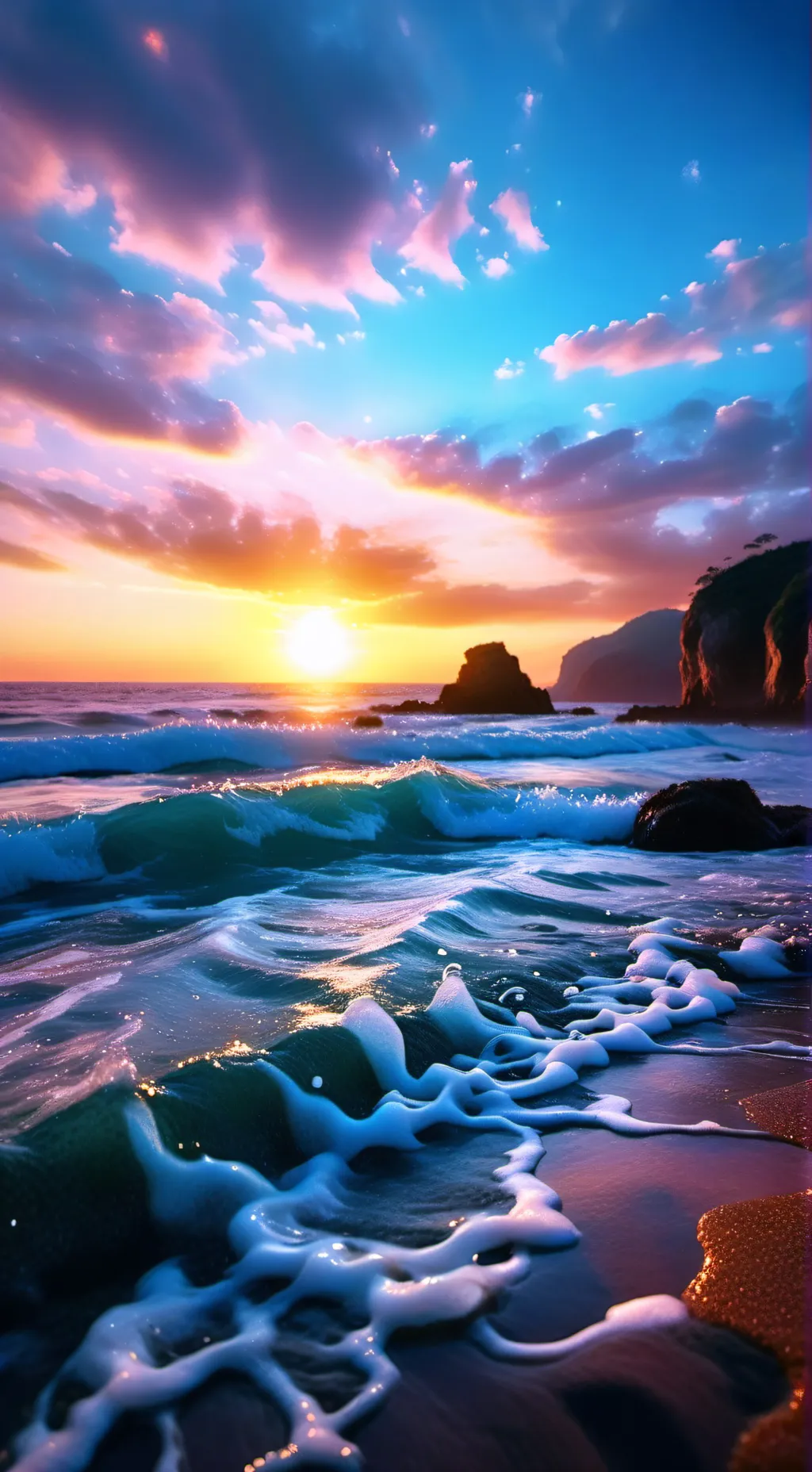 ai character: playa del amor😉 background