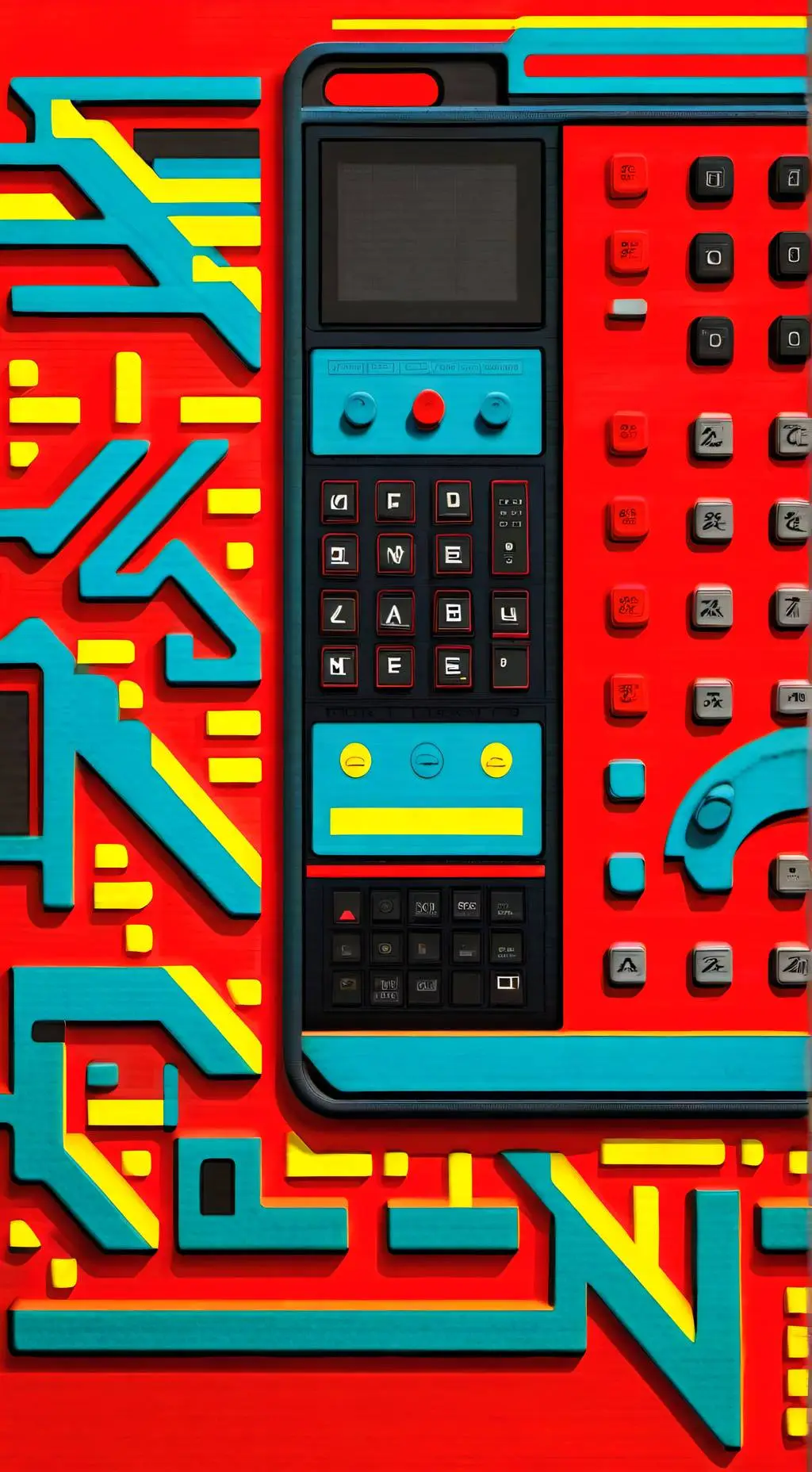 ai character: Speak and spell background