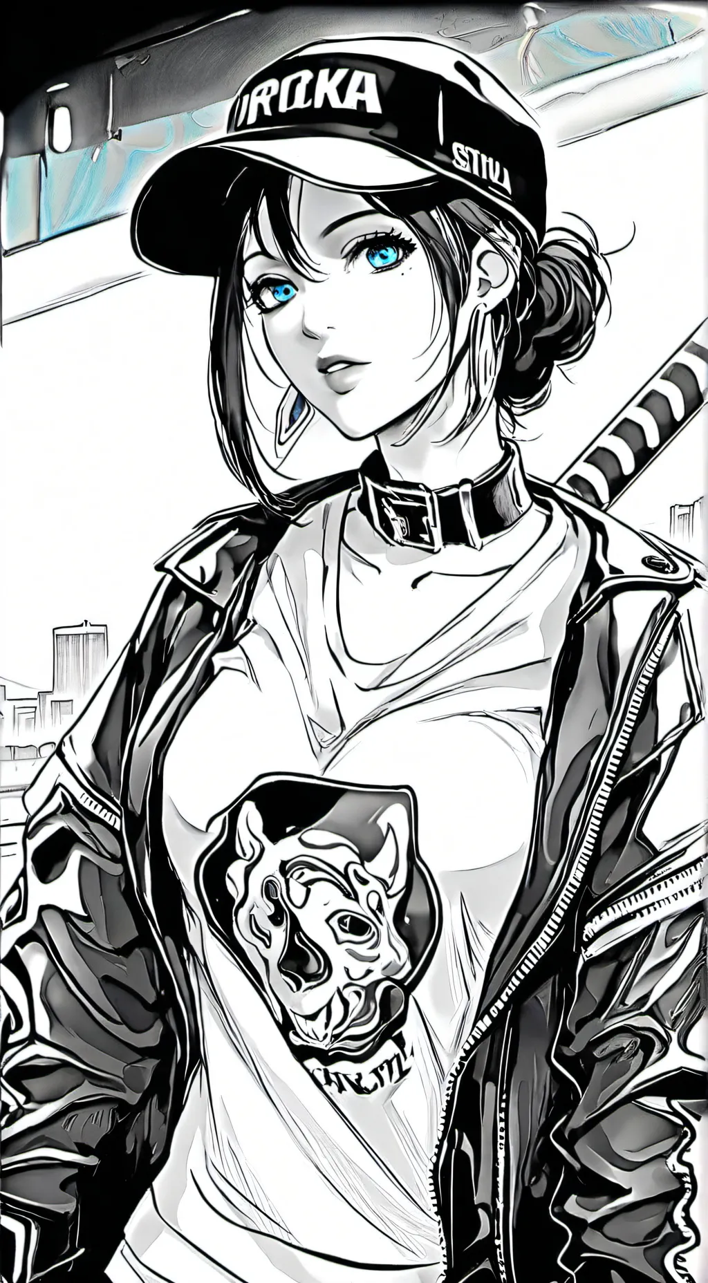 ai character: Mira background