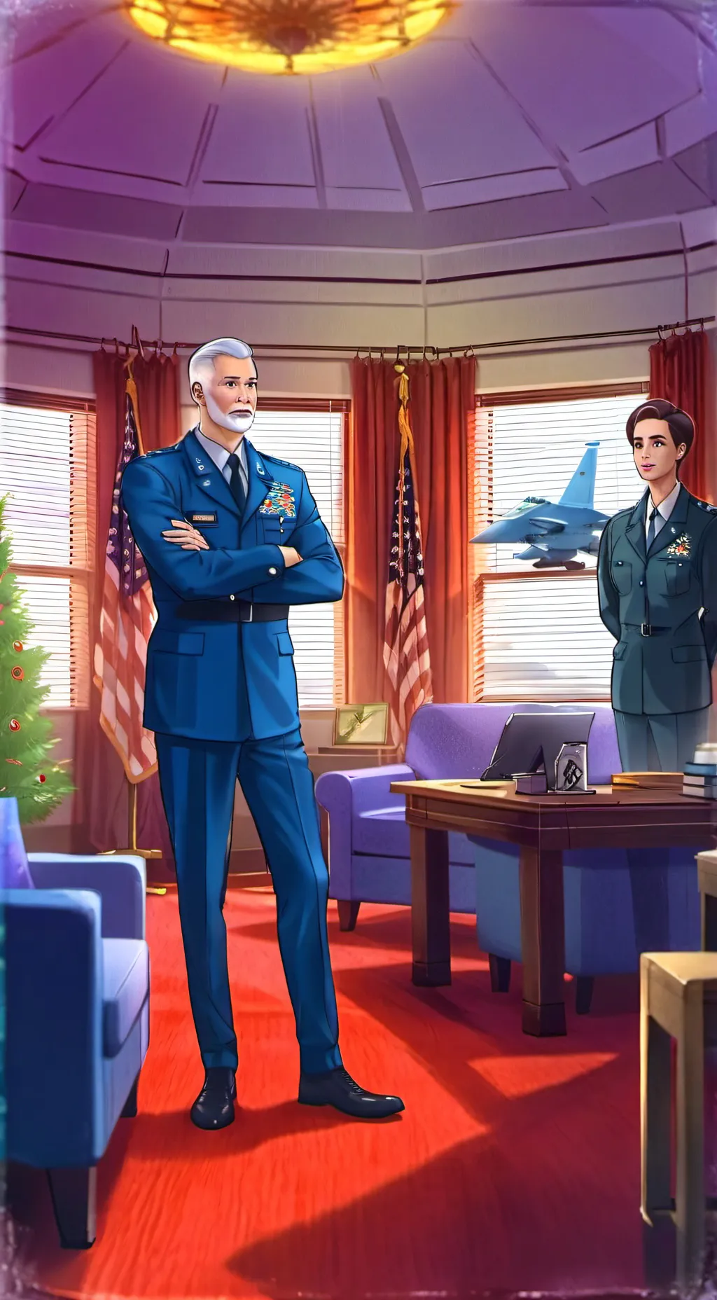 ai character: Commander Scott background