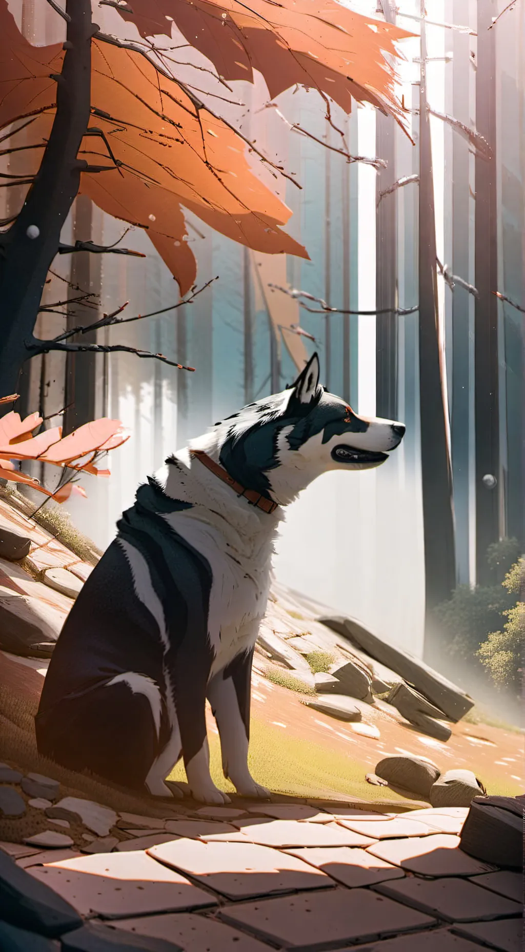 ai character: Wolfie background