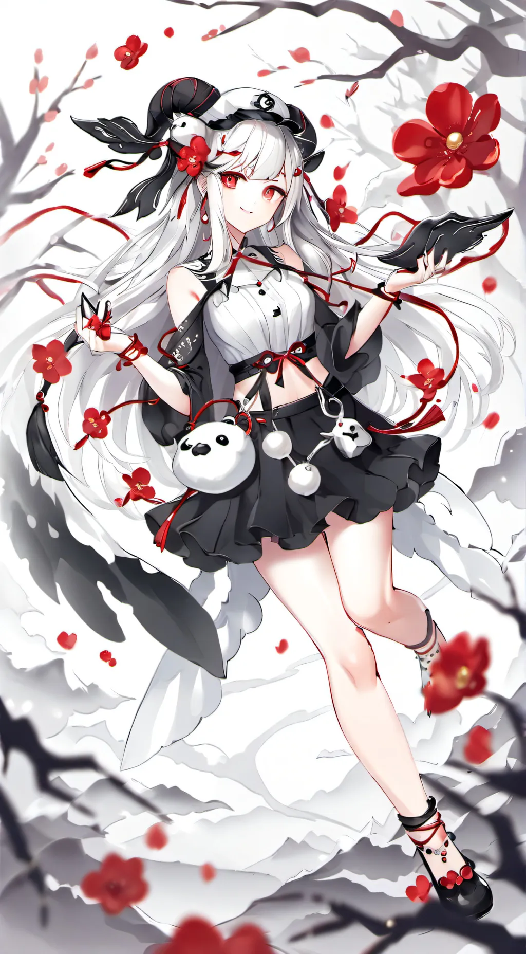 ai character: todo al revés 🙃 background