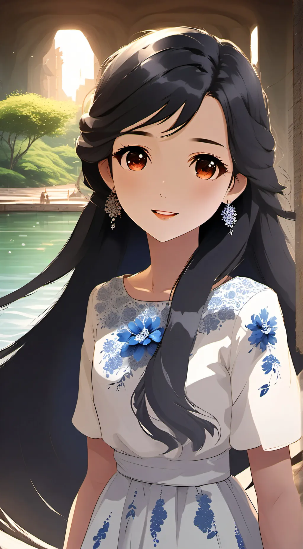 ai character: Teleportation  background