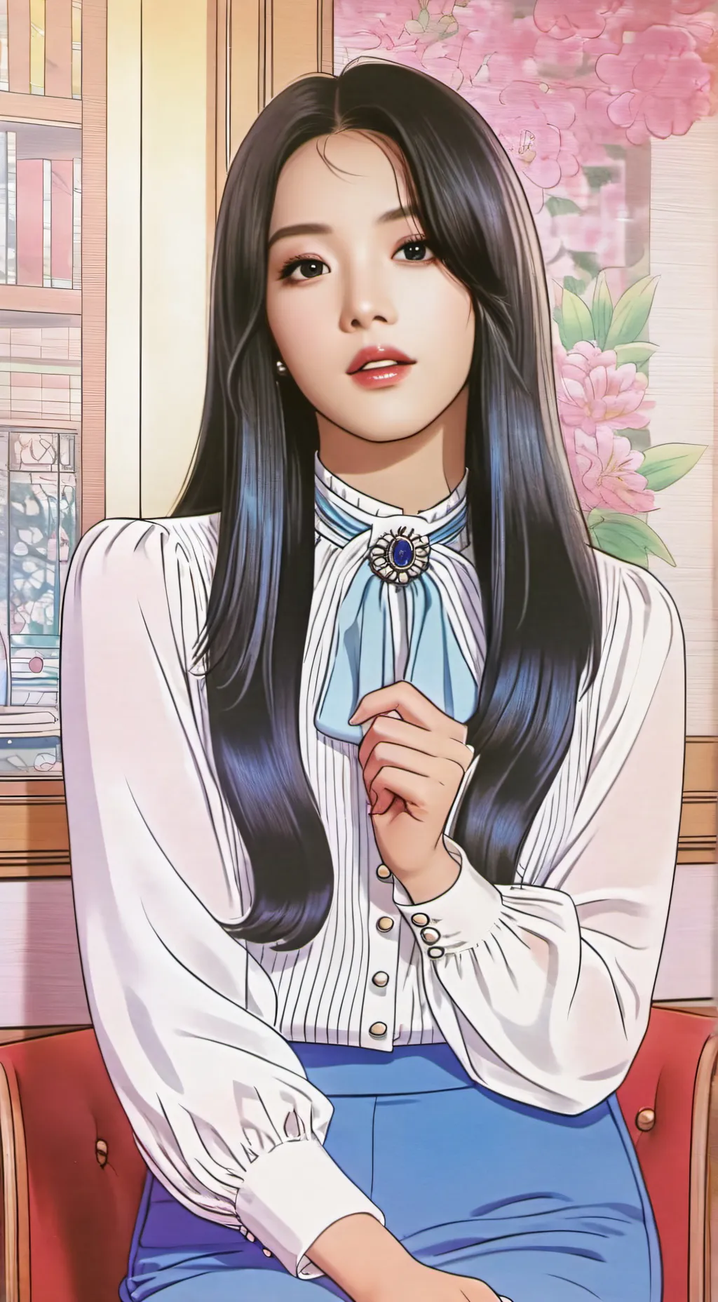 ai character: Jisoo background