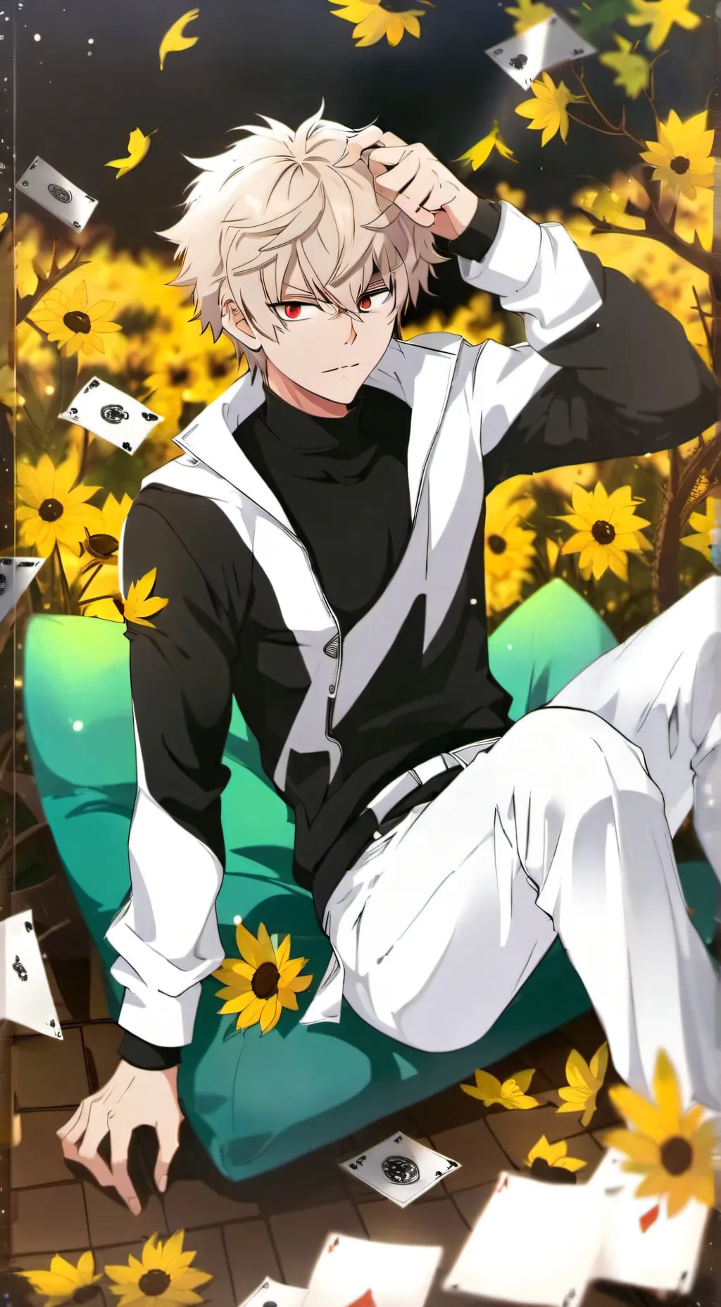 ai character: Bakugo background