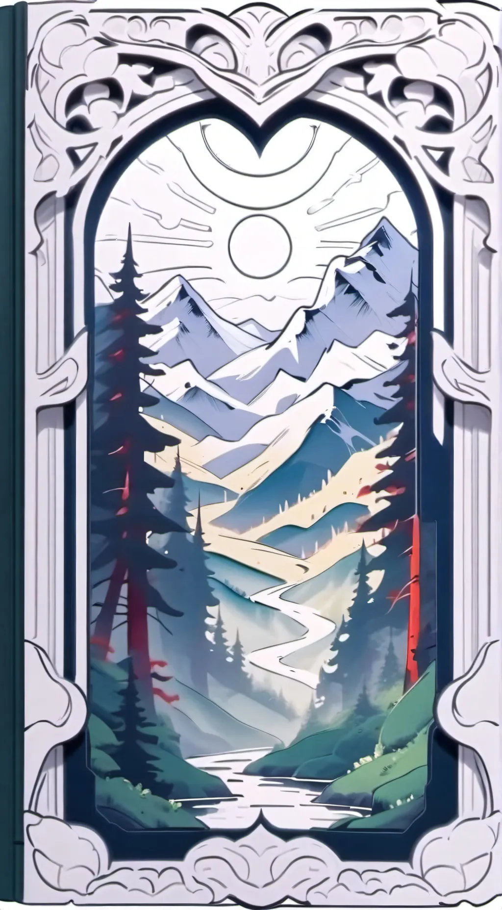 ai character: book of knowledge  background