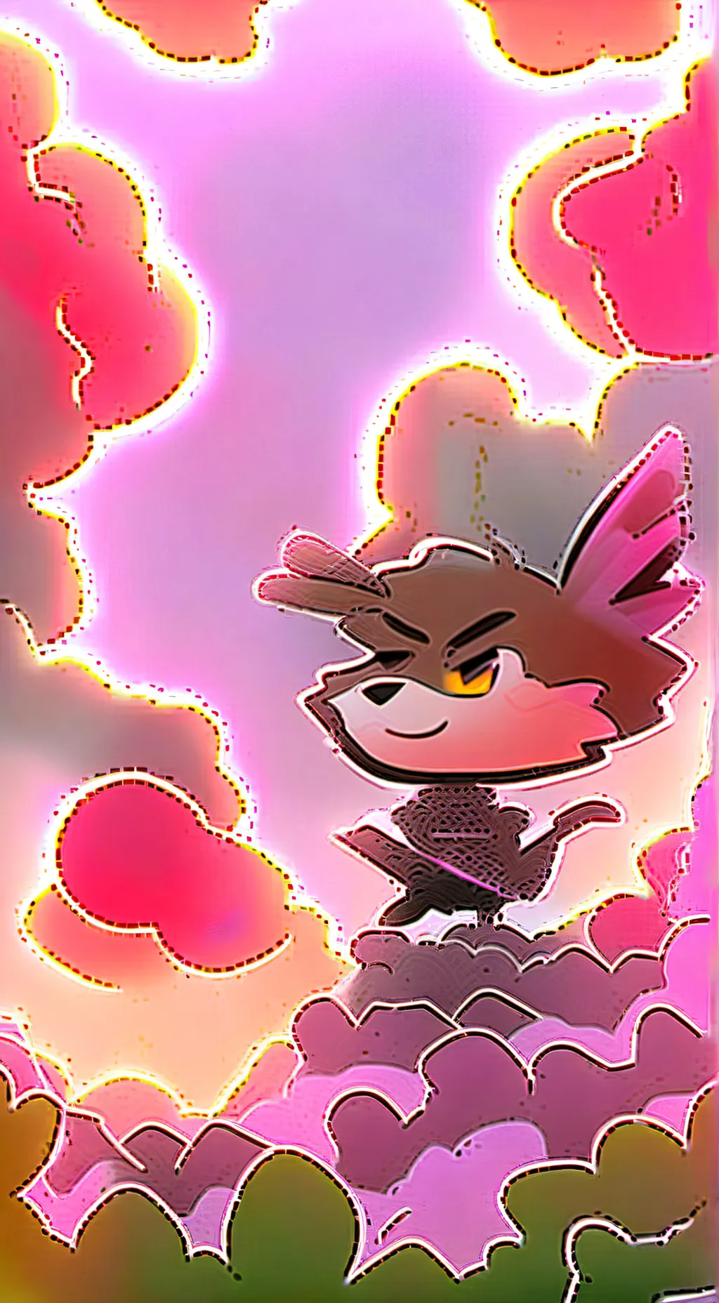 ai character: Looey X Rudie DW background