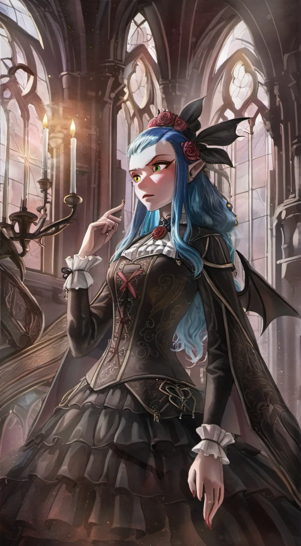 ai character: Shymi background