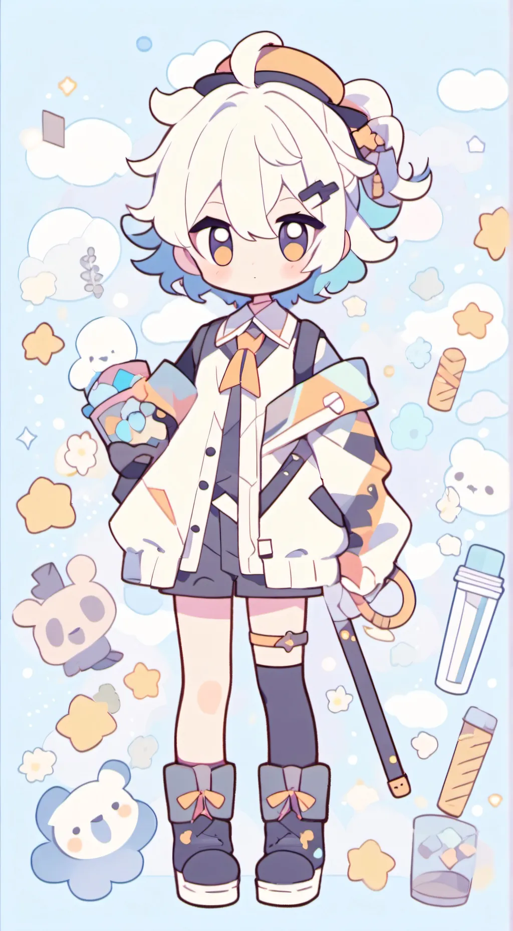 ai character: Lorenzo😊 background