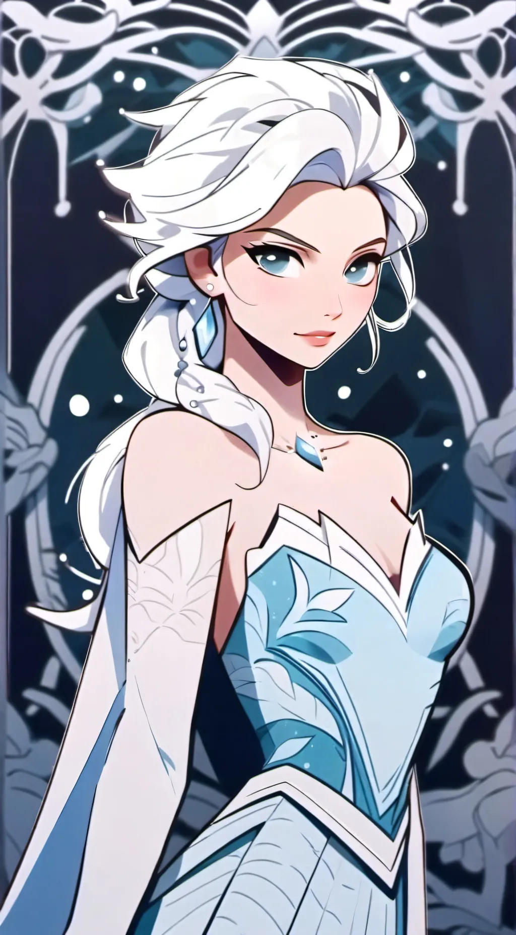 ai character: Elsa background