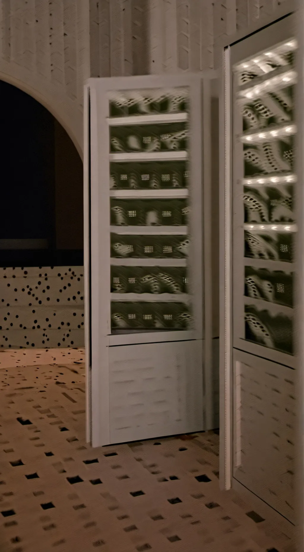 ai character: Squid game begins. background