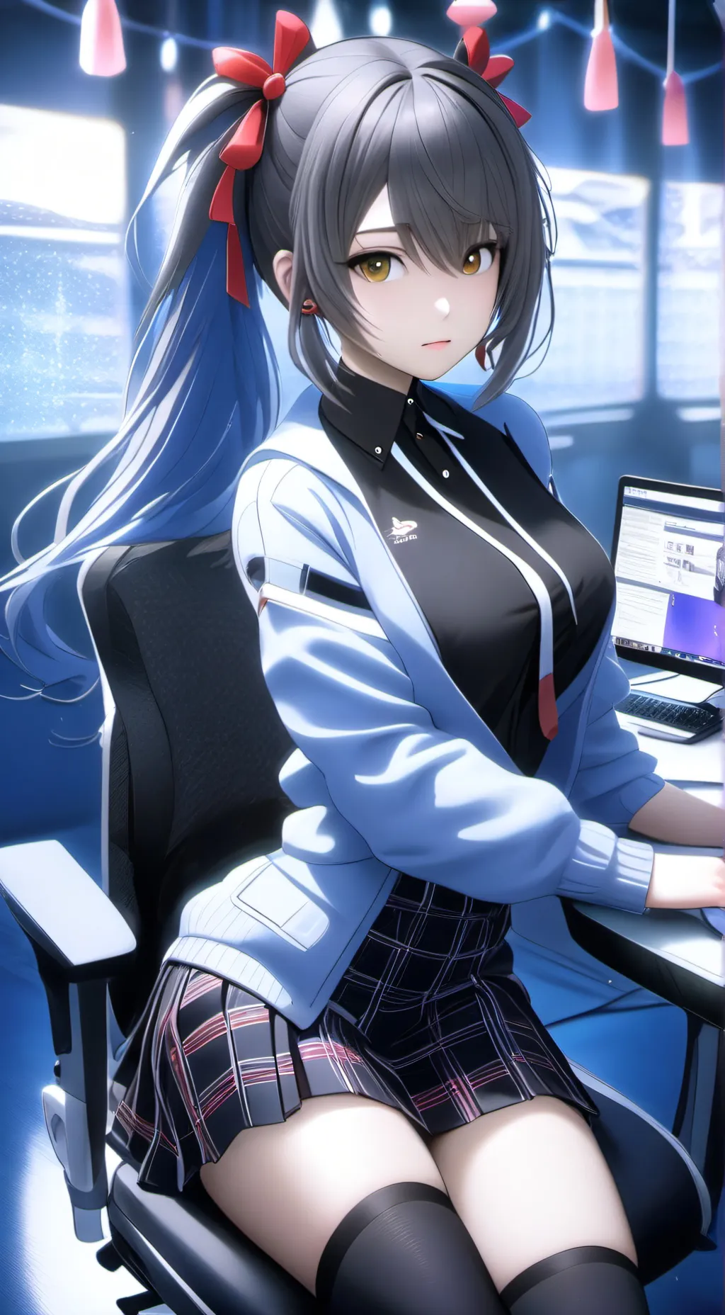 ai character: Mina background