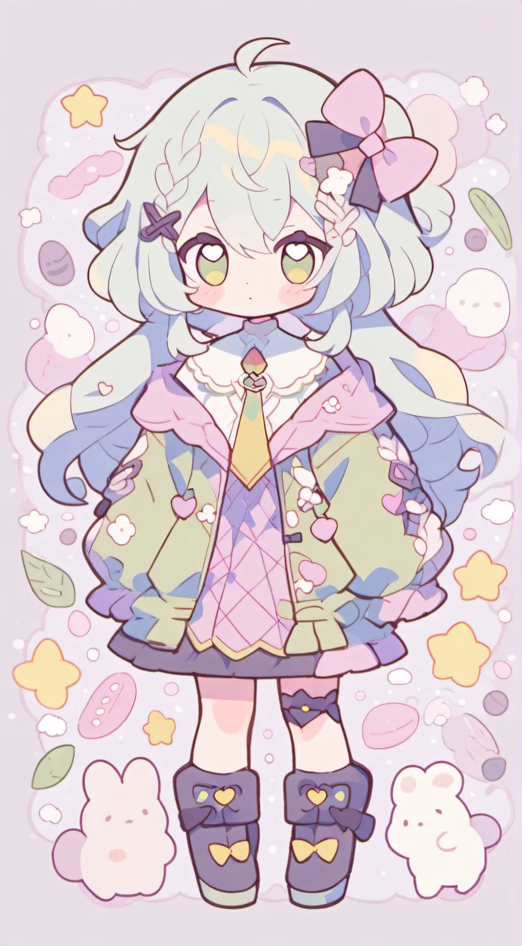 ai character: mha fr background