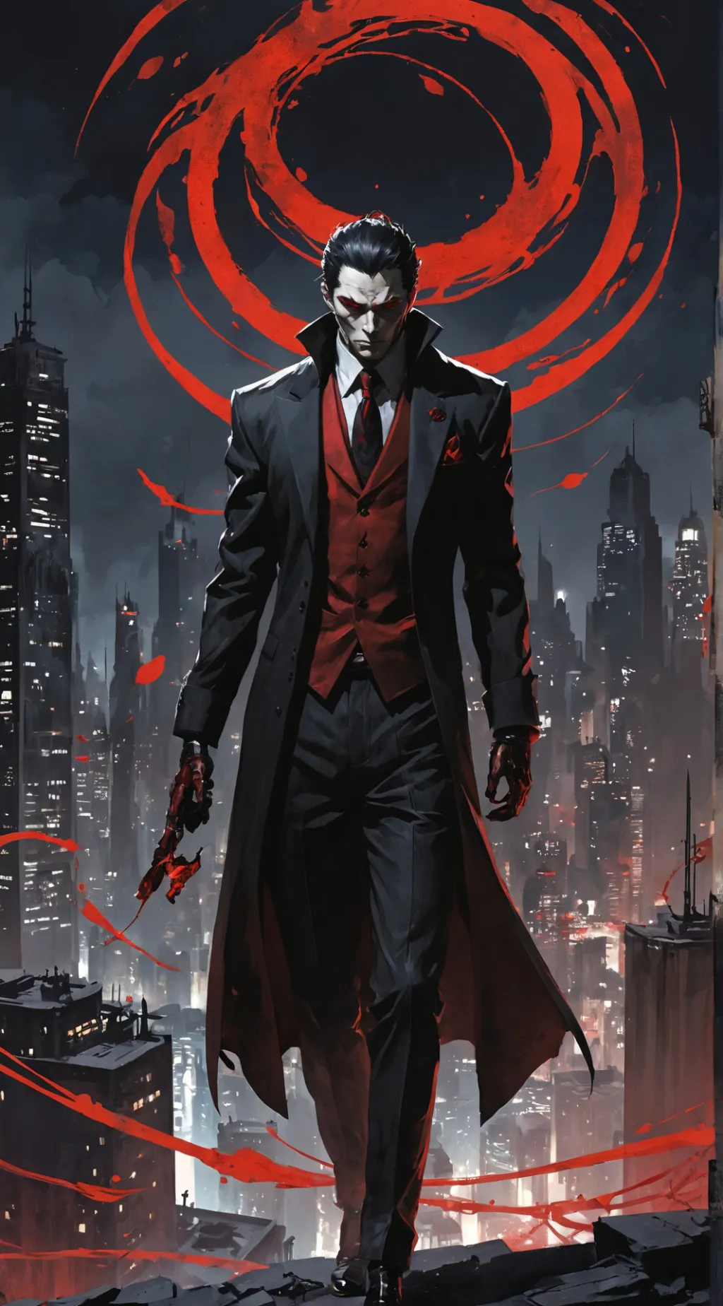 ai character: Raven background